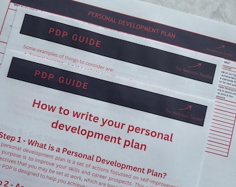 Personal Development Plan Template & Guide