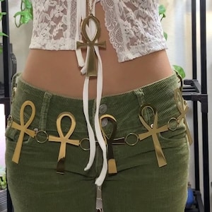 Wandah Belt Brown Gold main image 1