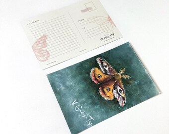 Postales inspiradas en la naturaleza / Arte costero y rural de Bretaña / Comprar individualmente o en conjunto