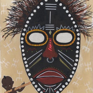Masque africain (24X30)