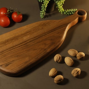 Cutting board, Walnut Root, Handmade Walnut Cutting Board, Custom Cutting Board, best gift for couples, Handcrafted walnut wood zdjęcie 1