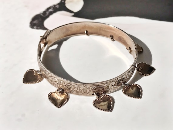 Victorian baby bangle | antique gold filled young… - image 1