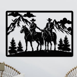 Arte de pared de metal de Red Dead Redemption 2, póster de pared de Arthur Morgan, John Marston, arte de pared vintage, vaquero americano, decoración de pared de metal del Oeste