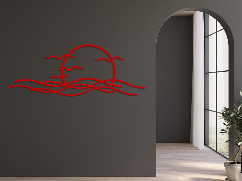 Sea View red color