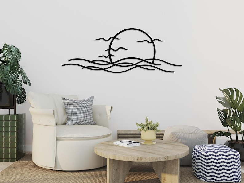 minimalist moon decor