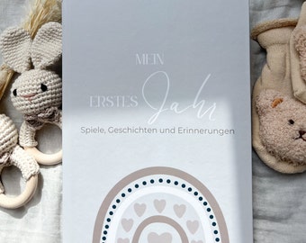 Babydagboek "Mijn eerste jaar" Babyherinneringsboek