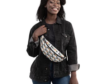 Compré un bolso cruzado negro (negro sobre blanco) / Movimiento negro, propiedad de personas negras, excelencia negra, melanina, afrocentrismo, empoderar la cultura