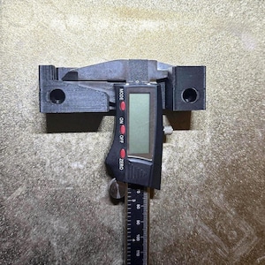 3-Pack 3D Printed Caliper Wall Mount Holders | Precision Tool Organizers | Durable Storage for Workshop & Garage
