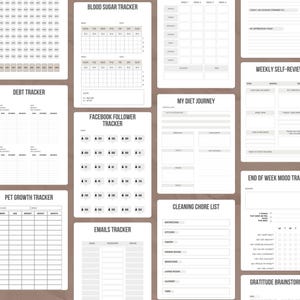 ADHD Life Planner, Daily Routine Organizer, Focus Planner, Productivity ...