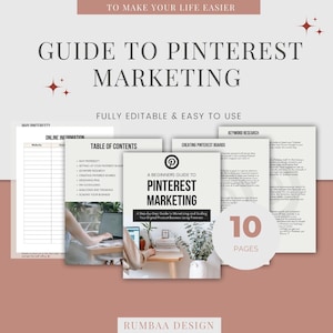 Pinterest Marketing Guide: Beginner&#39;s Ebook (PDF)