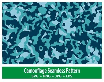 Camouflage Seamless Patterns SVG Bundle, Camouflage SVG Bundle, Camouflage SVG, Camouflage Svg Files, Camouflage Patterns Svg Download