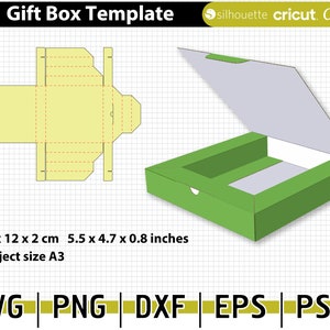 Tray Box Self Locking, Gift Box Template SVG, Box DXF, Packaging Box SVG, Box Vector,For Cutting Machine, Instant Download Now, Digital file