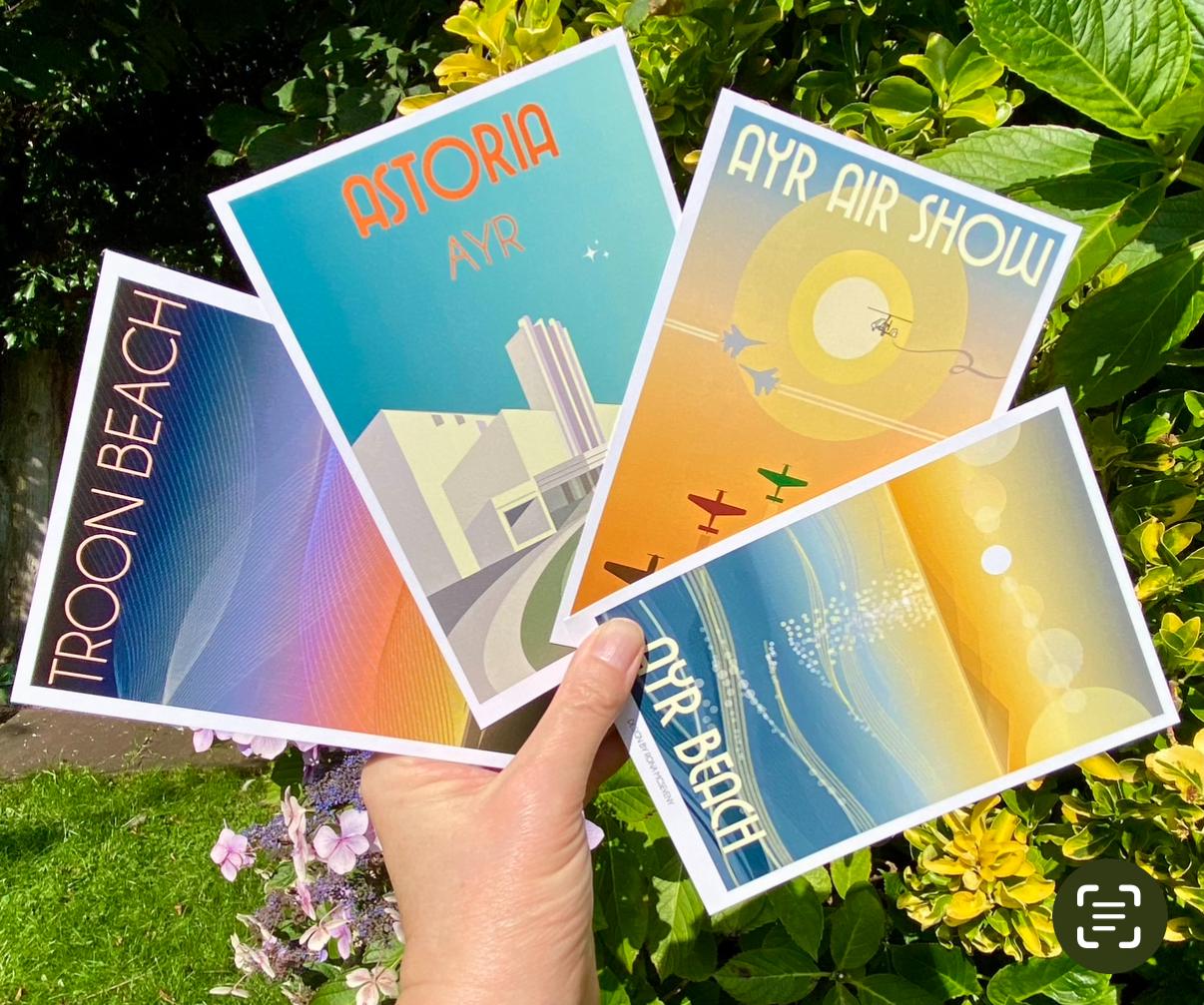 Art deco postcards - Etsy 日本