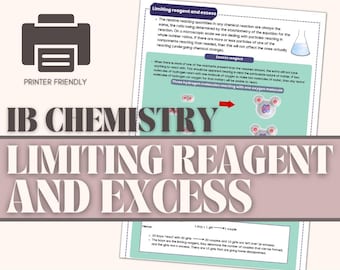 IB-chemienotities | Reagens en overmaat beperkend