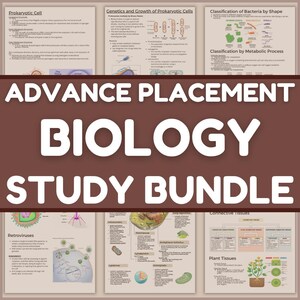 AP Biology Study Guide |  Comprehensive Guide for Advanced Placement | Lecture Reference