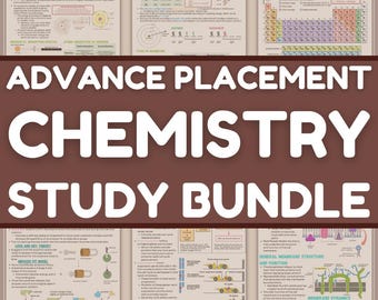 AP Chemistry Notes | Uitgebreide gids voor geavanceerde plaatsingen | Referenties colleges
