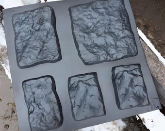 Plastic Mold For Making Decorative Artificial Stone from Plaster or Gypsum number 40