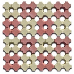 Eco parking - Plastic Mold for Making Concrete Paving Slabs and Garden Stepping Stones