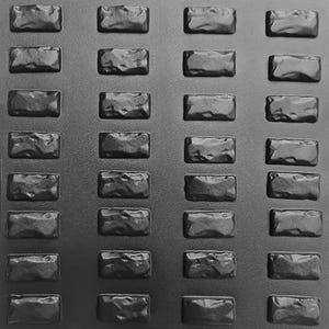 Molds for Wall Decor, Artificial Stones moulds and Tiles for plaster, concrete,gypsum DIY (ABS plastic mold for decorative stone) Mosaic