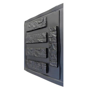 Molds for Wall Decor, Artificial Stones moulds and Tiles for plaster, concrete,gypsum DIY (ABS plastic mold for decorative stone) Italy