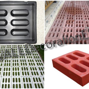 Eco parking - Plastic Mold for Making Concrete Paving Slabs and Garden Stepping Stones