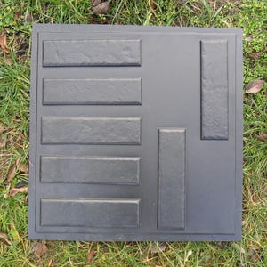 Molds for Wall Decor, Artificial Stones moulds and Tiles for plaster, concrete,gypsum DIY (ABS plastic mold for decorative stone) Clinker