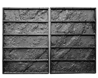 Molde De Caucho Para Estampado De Hormigón | Textura Roca | Mini Mat Arizona | Hecho En Italia