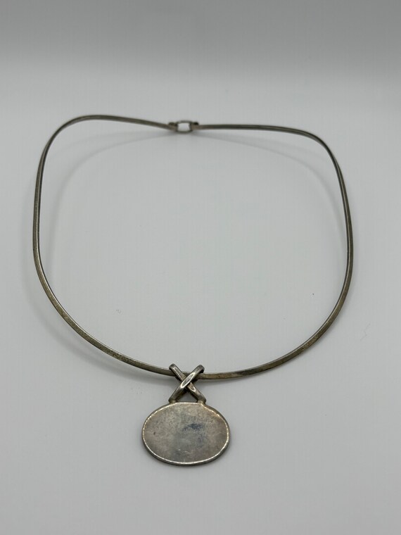 Vintage ATI Mexico Sterling Silver Necklace