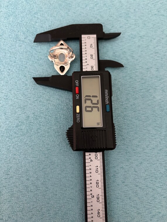 Vintage Silver Gemstone Ring - image 5