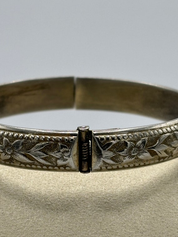 Vintage Whiting and Davis Bangle - image 4