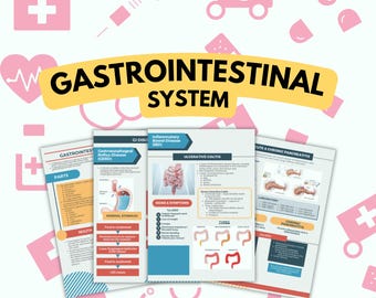 16 pagine Sistema gastrointestinale - Chirurgia medica / Competenze cliniche / Corso per studenti pre-medici / Università / Futuro medico / Sistema digerente
