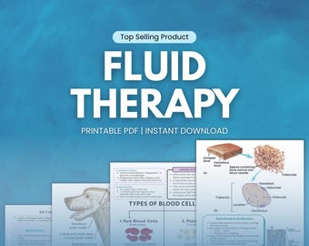 Appunti di studio sulla terapia dei fluidi / Farmacologia veterinaria / Medico veterinario / Facoltà di medicina veterinaria / Studenti veterinari / Medico veterinario / Lezione