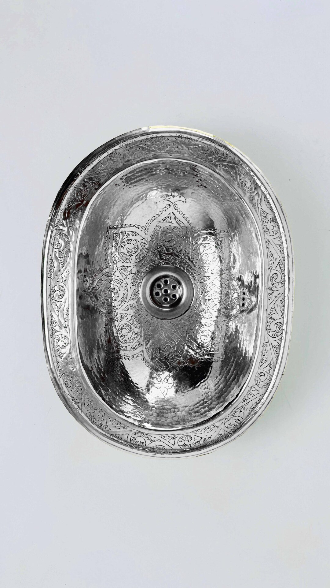 Silver Bathroom Sink , Dropin Bathroom Sinks Etsy