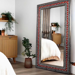 Full Length Mirror - Floor Mirror , Large Mirror, Bedroom Mirror , Big Mirror
