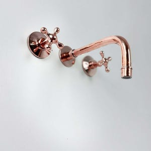 Copper Wall Mount Faucet - Bathtub Faucet , Basin Faucet