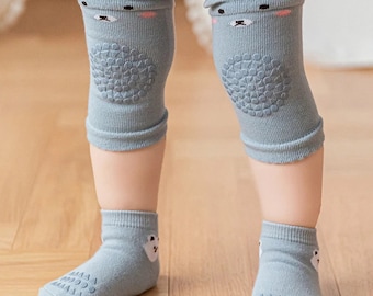 Soft and Cozy Non-Slip Knee Pad & Sock Duo