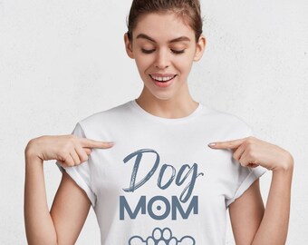 Unisex Softstyle T-Shirt Frauen Hund Mama Haustier Liebe Geschenk Freundin vorhanden