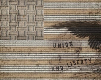 Roycycled Decoupage Paper Union Liberty - Stock Close Out