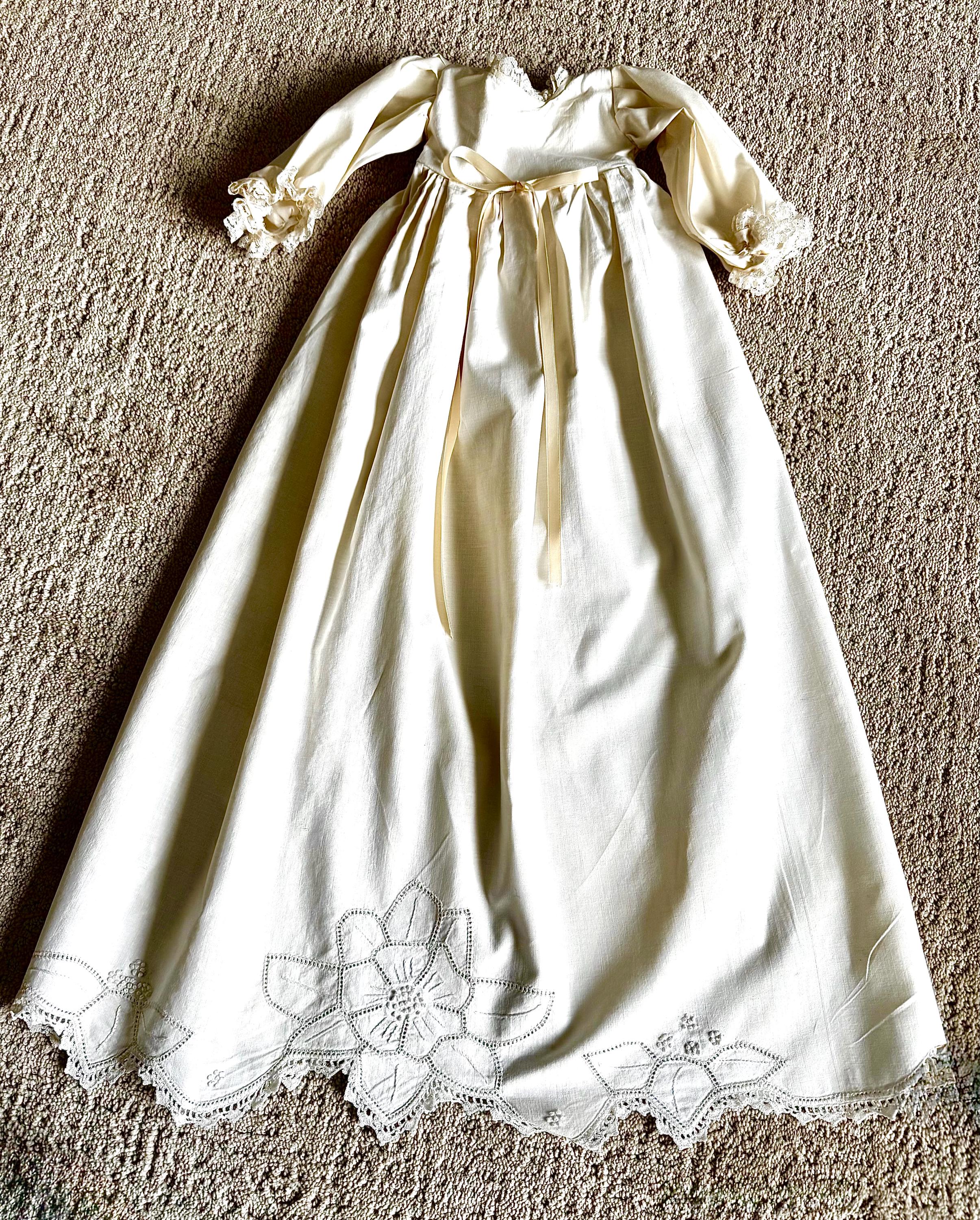 chinese dress ladies Erica Baptism Dress / Youth Formal White Dress 8-10 (140) main image 1