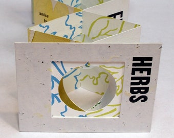 Herbs Artist Book Edition of 16