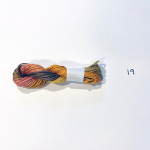 Hand Dyed 18/3 Linen Bookbinding Thread 1 skein 10 yards image 9