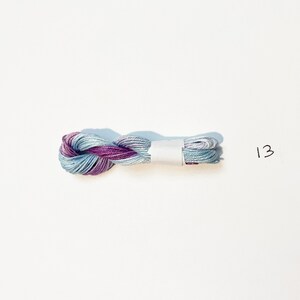 Hand Dyed 18/3 Linen Bookbinding Thread 1 skein 10 yards image 3