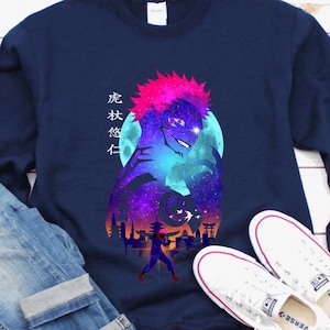 Ryomen Sukuna Jujutsu Kaisen Anime Sweatshirt, JJK Manga Sweater, Satoru Gojo Sorcery Fight, Strongest Sorcerer Sukuna Japanese Sweatshirts
