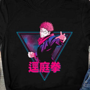 Jujutsu Kaisen Itadori Shirt, JJK Anime T-Shirt, Vintage Yuji Itadori Gift, Gojo Satoru Tee, Sukuna, Domain Expansion Manga TShirt