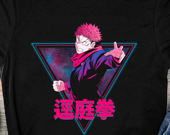 Jujutsu Kaisen Itadori Shirt, JJK Anime T-Shirt, Vintage Yuji Itadori Gift, Gojo Satoru Tee, Sukuna, Domain Expansion Manga TShirt