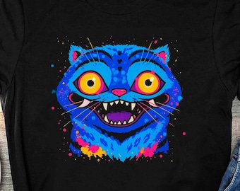 Tiger Derpy Kpop Demon Hunters Shirt, Huntrix K-Pop Cat Demon Hunter Tee, KPDH Tiger and Bird, Jinu KDH, Sussie Magpie, Rumi, Mira, Zoey