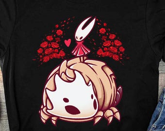 Silksong Hornet Hollow Knight Bell Beast Shirt, Hollowknight Tshirt, Indie Game T-Shirt, Silk Song RPG Gaming Gift, Metroidvania Tee