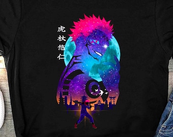 Ryomen Sukuna Jujutsu Kaisen Anime Shirt, JJK Manga Shirt, Satoru Gojo Sorcery Fight, Strongest Sorcerer Sukuna Japanese Tee