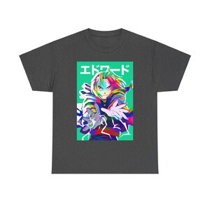 Fullmetal Alchemist Shirt, Edward Elric Anime Shirt, FMA Manga Shirt, Alchemist Brotherhood, Japanese FMAB, Alphonse Elric Anime Tee Dark Heather