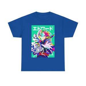 Fullmetal Alchemist Shirt, Edward Elric Anime Shirt, FMA Manga Shirt, Alchemist Brotherhood, Japanese FMAB, Alphonse Elric Anime Tee Royal